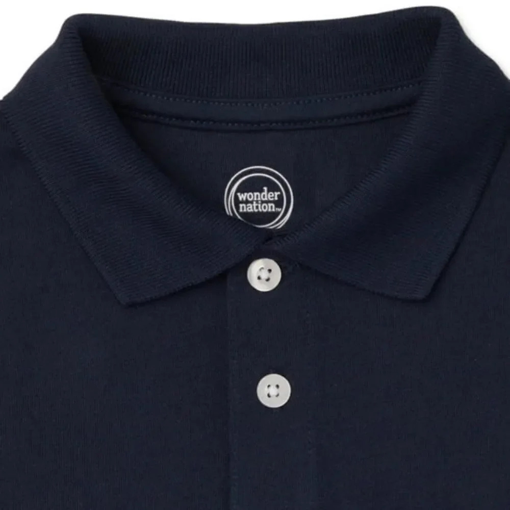Boys Kid Tough Jersey Polo, Size 8 - Picture 3 of 6